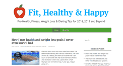 Desktop Screenshot of fit-healthy-happy.com