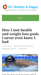 Mobile Screenshot of fit-healthy-happy.com